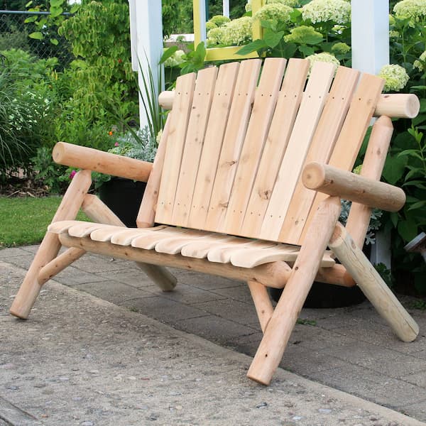 Lakeland Mills 4-foot Cedar Love Seat