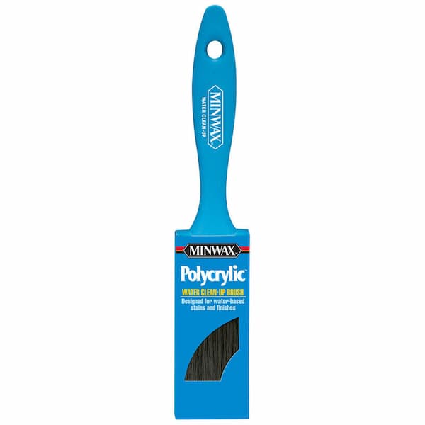 Minwax Polycrylic 2-inch Flat Stain Brush