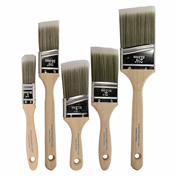 Pro Grade 5-piece Paint Brush Set