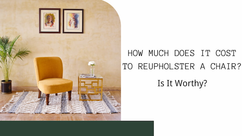 How Much Does It Cost to Reupholster a Chair? Is It Worthy?