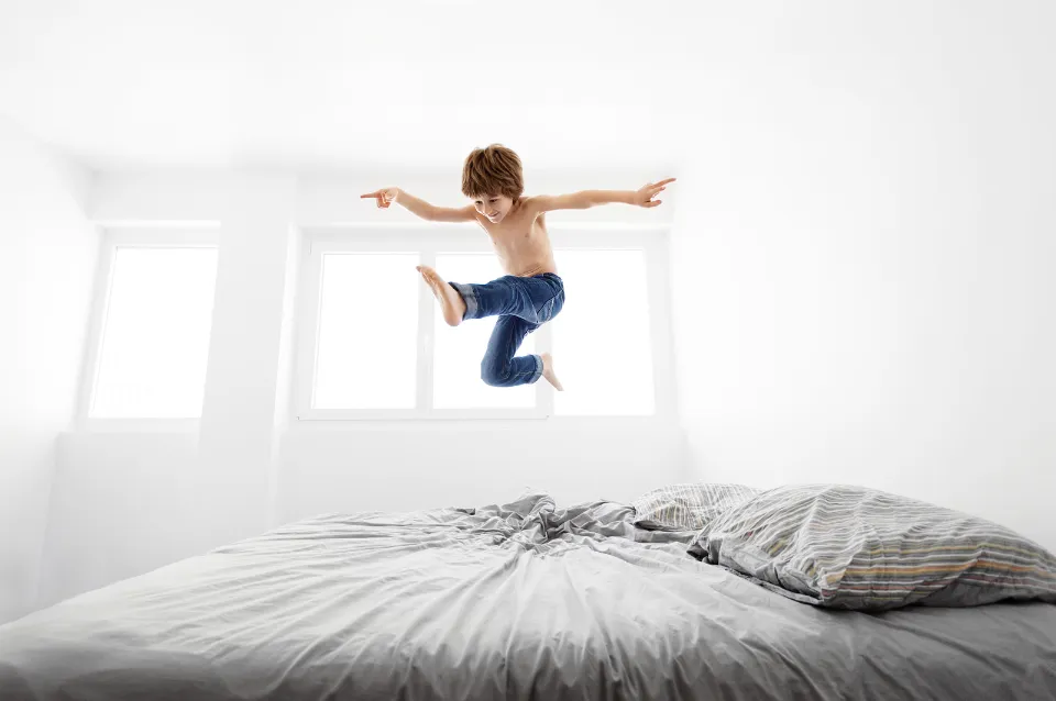 Jumping on the Bed