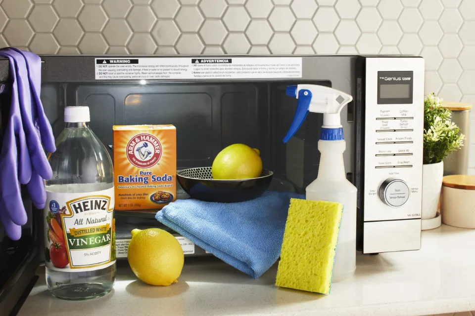 Steam Clean Your Microwave: Step-by-step